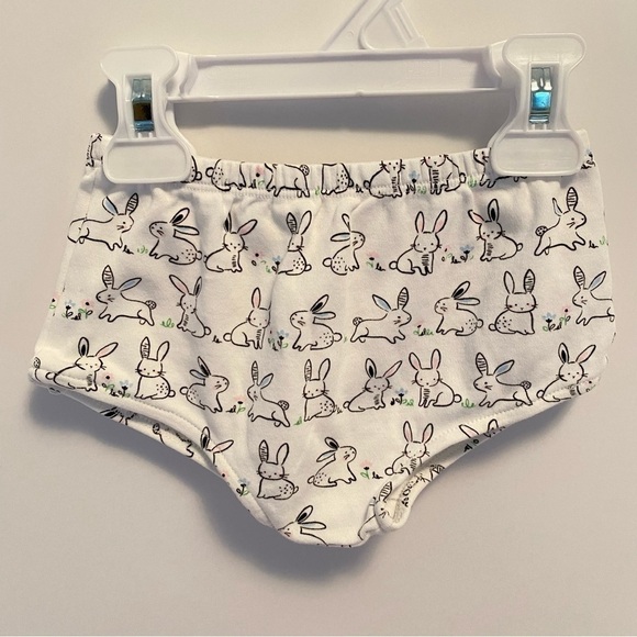 Little Me Baby Girls Bunny Dress Set With Bloomers & Cardigan Size 9 Months - Picture 7 of 9